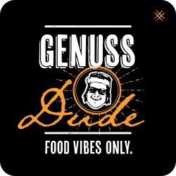 GenussDude_Logo_Schwarz_Food_Vibes_Only